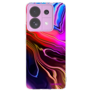 Picasee silikonska prozirna maskica za Xiaomi Redmi Note 13 Pro 5G - Electric