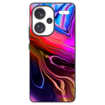 Picasee crna silikonska maskica za Xiaomi Redmi Note 13 Pro+ 5G - Electric