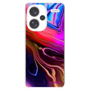 Picasee silikonska prozirna maskica za Xiaomi Redmi Note 13 Pro+ 5G - Electric