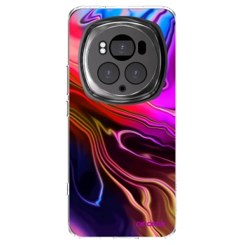 Picasee silikonska prozirna maskica za Honor Magic6 Pro - Electric