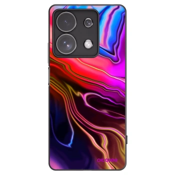 Picasee crna silikonska maskica za Xiaomi Redmi Note 13 Pro 4G - Electric