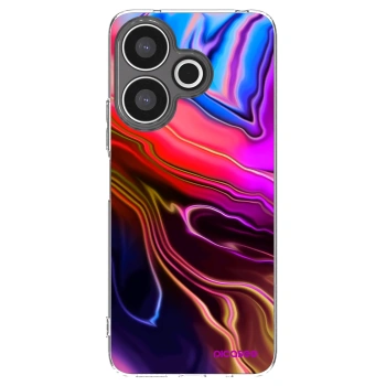 Picasee silikonska prozirna maskica za Xiaomi Redmi 13 4G - Electric