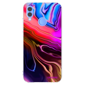 Picasee silikonska prozirna maskica za Huawei P Smart 2019 - Electric
