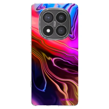 Picasee silikonska prozirna maskica za Xiaomi Redmi Note 14 Pro+ 5G - Electric