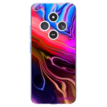 Picasee silikonska prozirna maskica za Xiaomi Redmi 14C - Electric