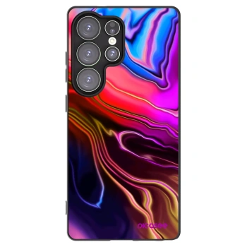 Picasee crna silikonska maskica za Samsung Galaxy S25 Ultra 5G - Electric