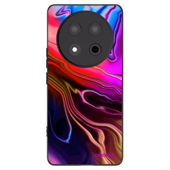 Picasee crna silikonska maskica za Honor Magic7 Lite 5G - Electric