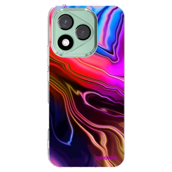 Picasee silikonska prozirna maskica za Honor 400 Lite 5G - Electric