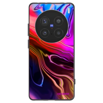 Picasee crna silikonska maskica za Vivo X200 Pro - Electric