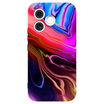 Picasee crna silikonska maskica za Honor 600 Lite - Electric