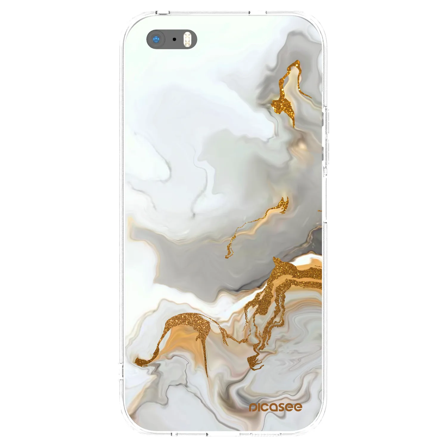 Picasee silikonska prozirna maskica za Apple iPhone 5/5S/SE - Her