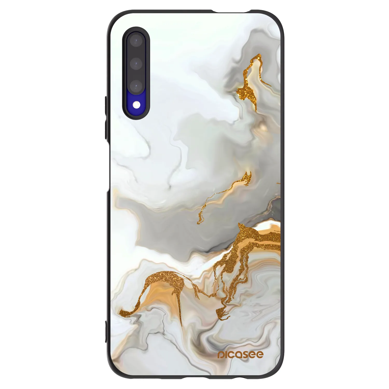Picasee crna silikonska maskica za Honor 9X Pro - Her