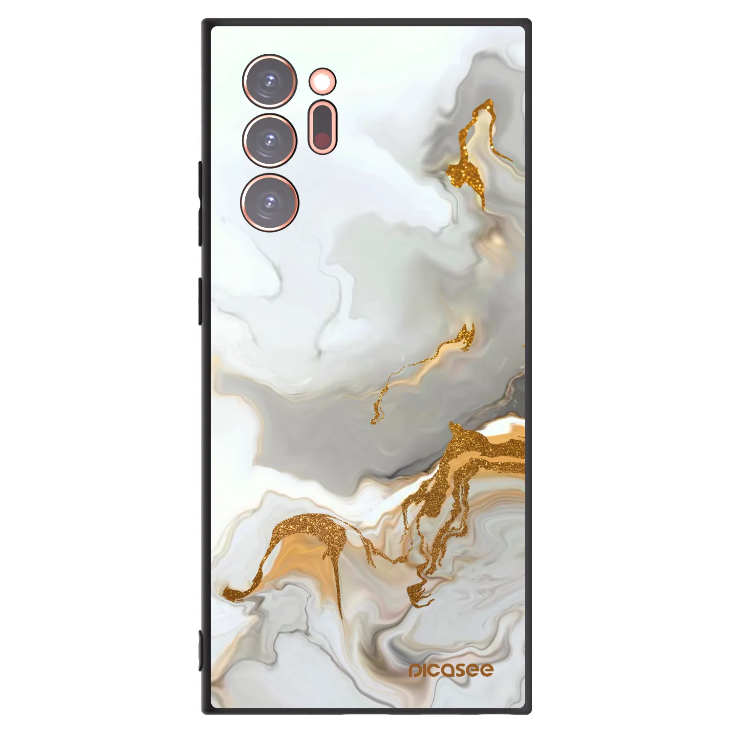 Picasee crna silikonska maskica za Samsung Galaxy Note 20 Ultra - Her