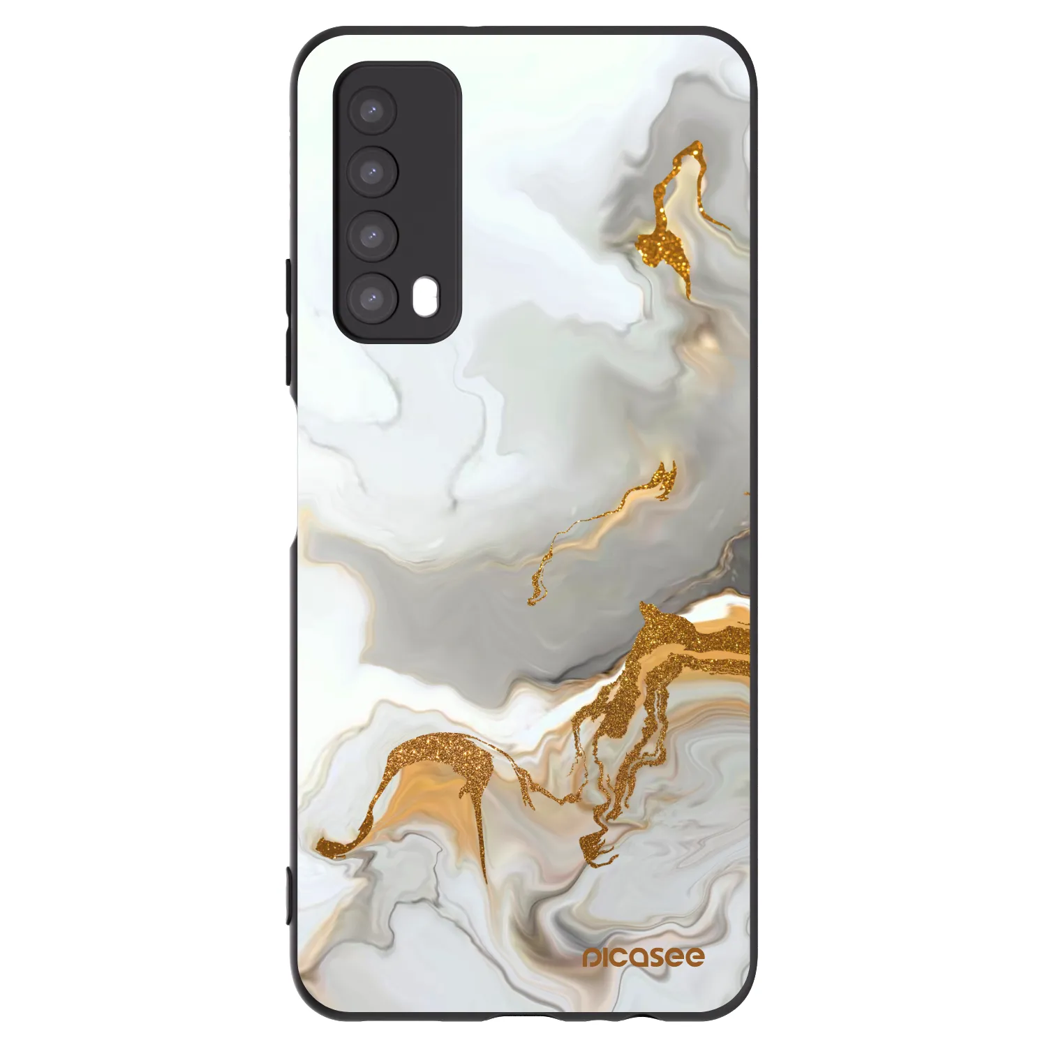 Picasee crna silikonska maskica za Huawei P Smart 2021 - Her