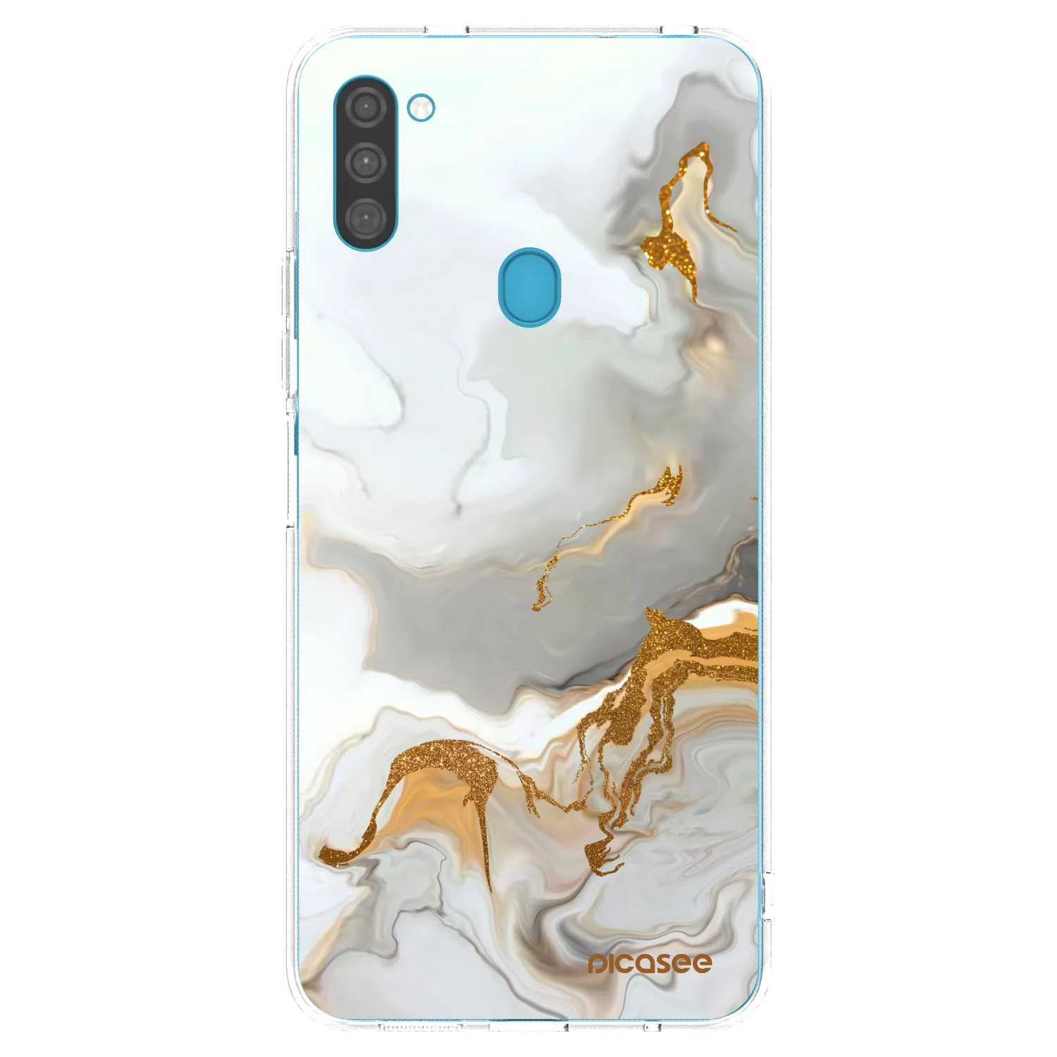 Picasee silikonska prozirna maskica za Samsung Galaxy M11 - Her