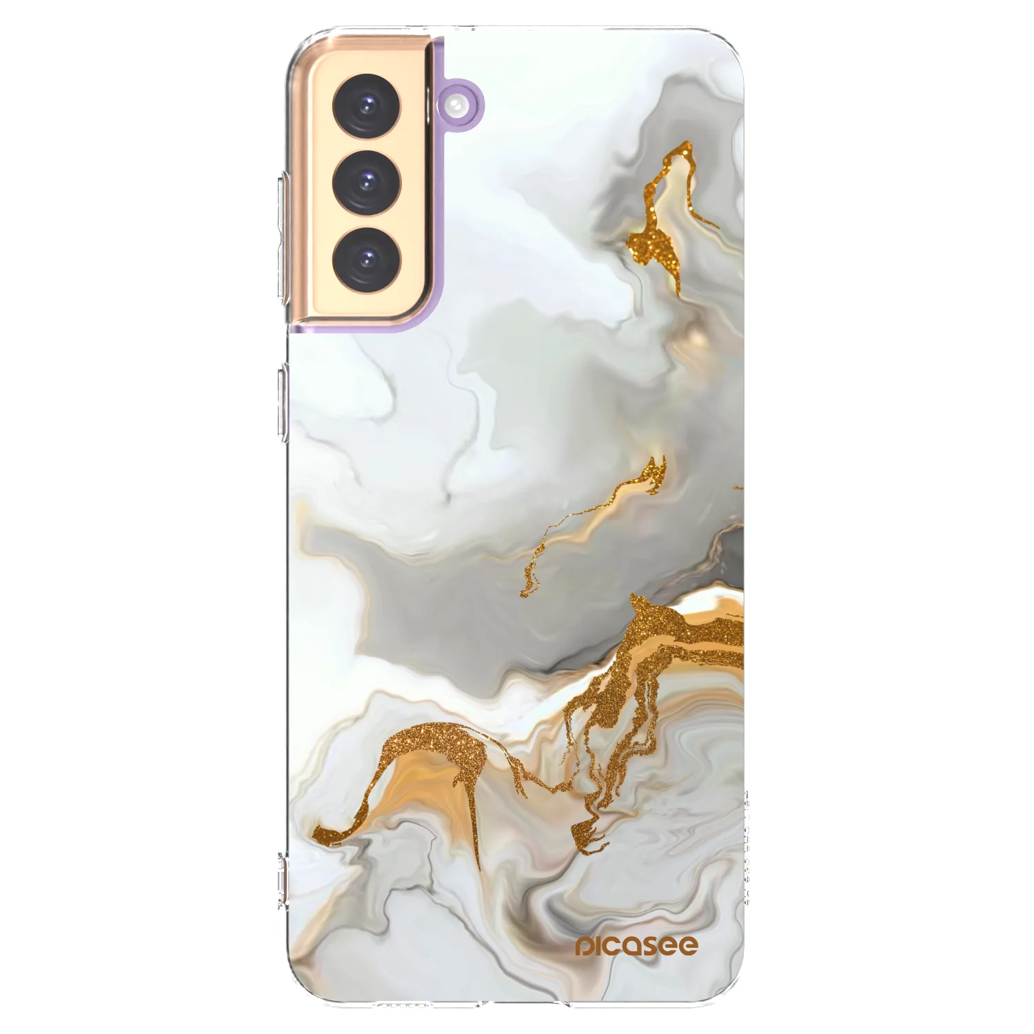 Picasee silikonska prozirna maskica za Samsung Galaxy S21+ 5G G996F - Her