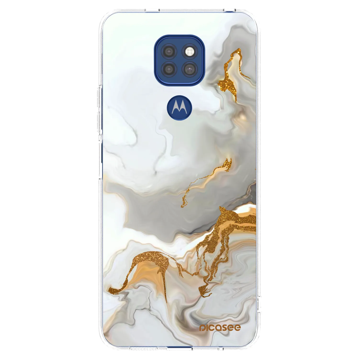 Picasee silikonska prozirna maskica za Motorola Moto G9 Play - Her