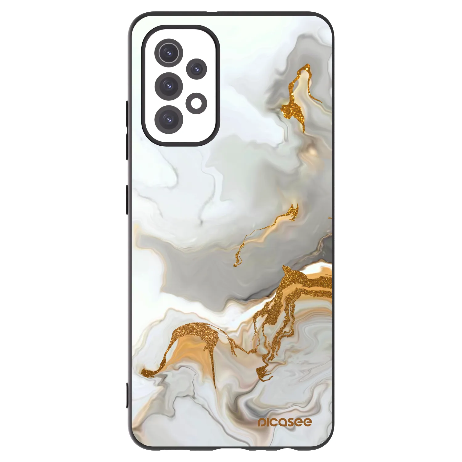 Picasee crna silikonska maskica za Samsung Galaxy A32 5G A326B - Her