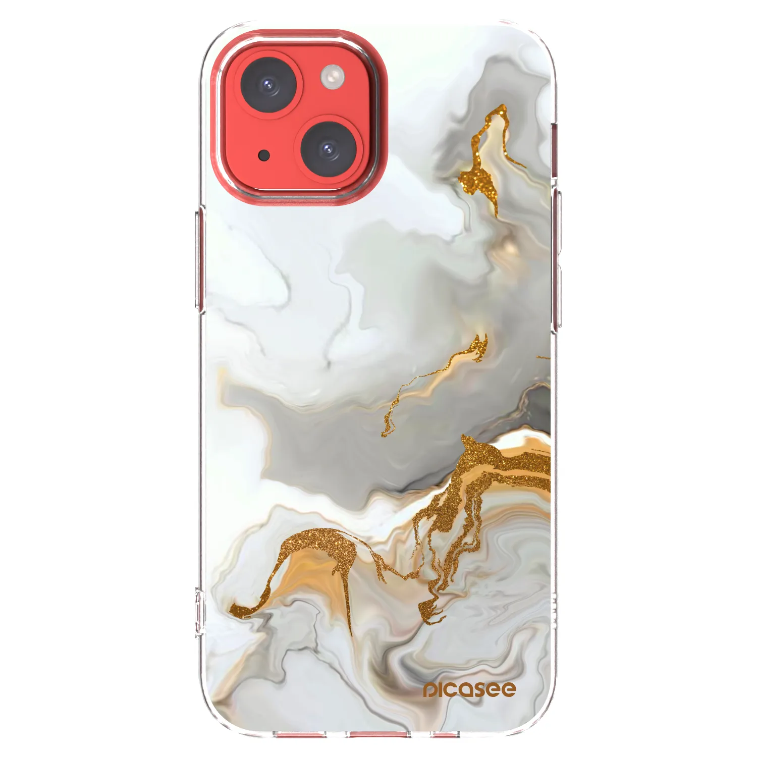Picasee silikonska prozirna maskica za Apple iPhone 13 mini - Her