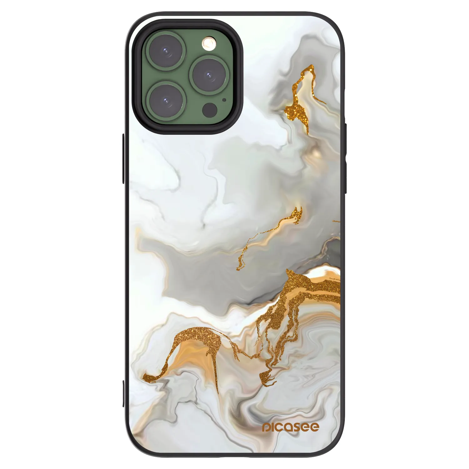 Picasee crna silikonska maskica za Apple iPhone 13 Pro Max - Her