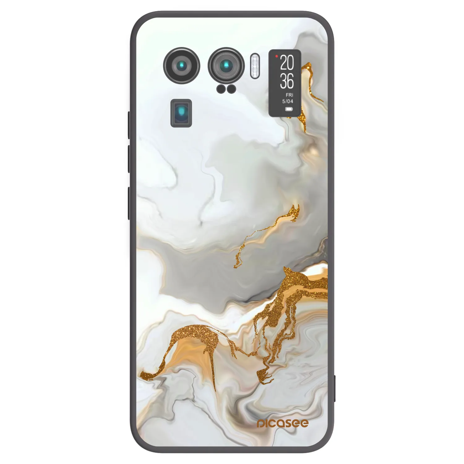 Picasee crna silikonska maskica za Xiaomi Mi 11 Ultra - Her