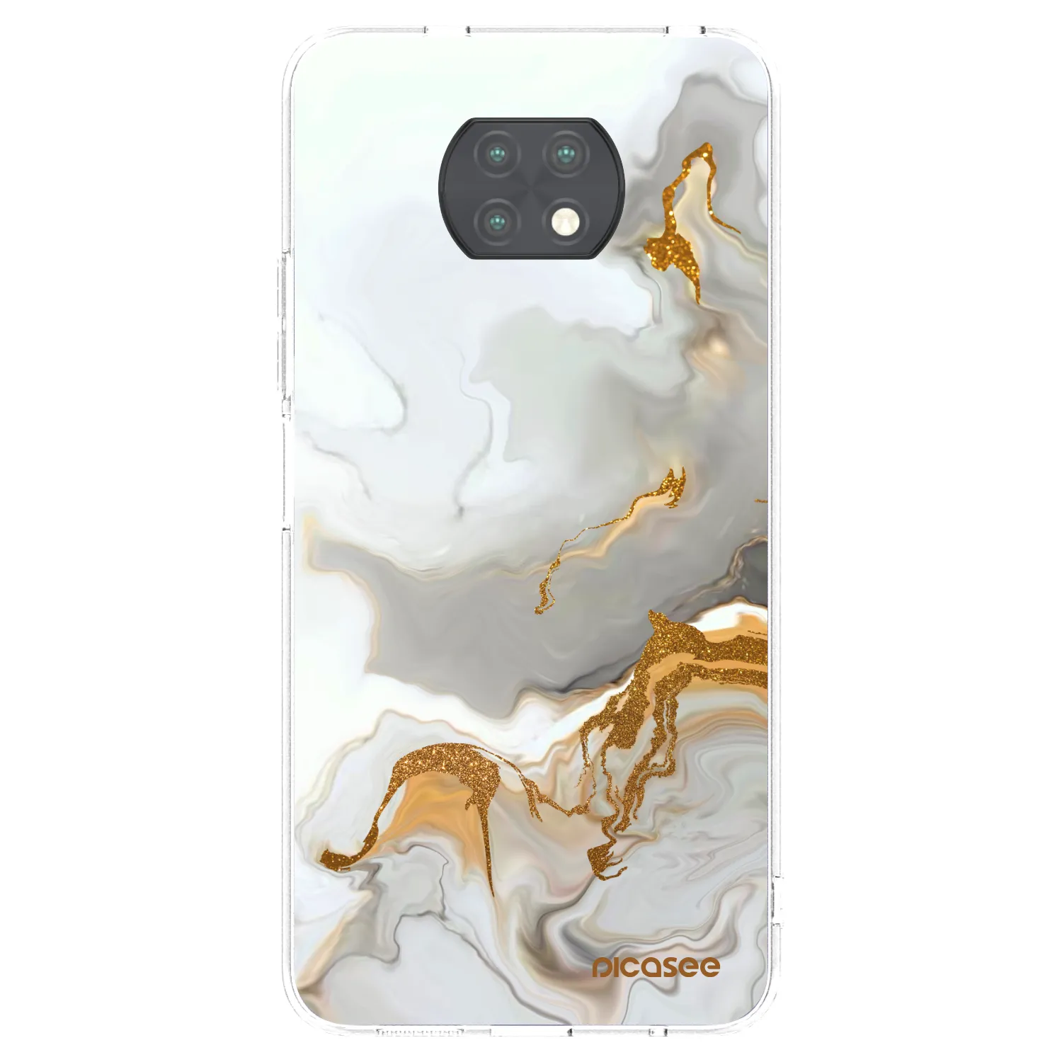 Picasee silikonska prozirna maskica za Xiaomi Redmi Note 9T - Her
