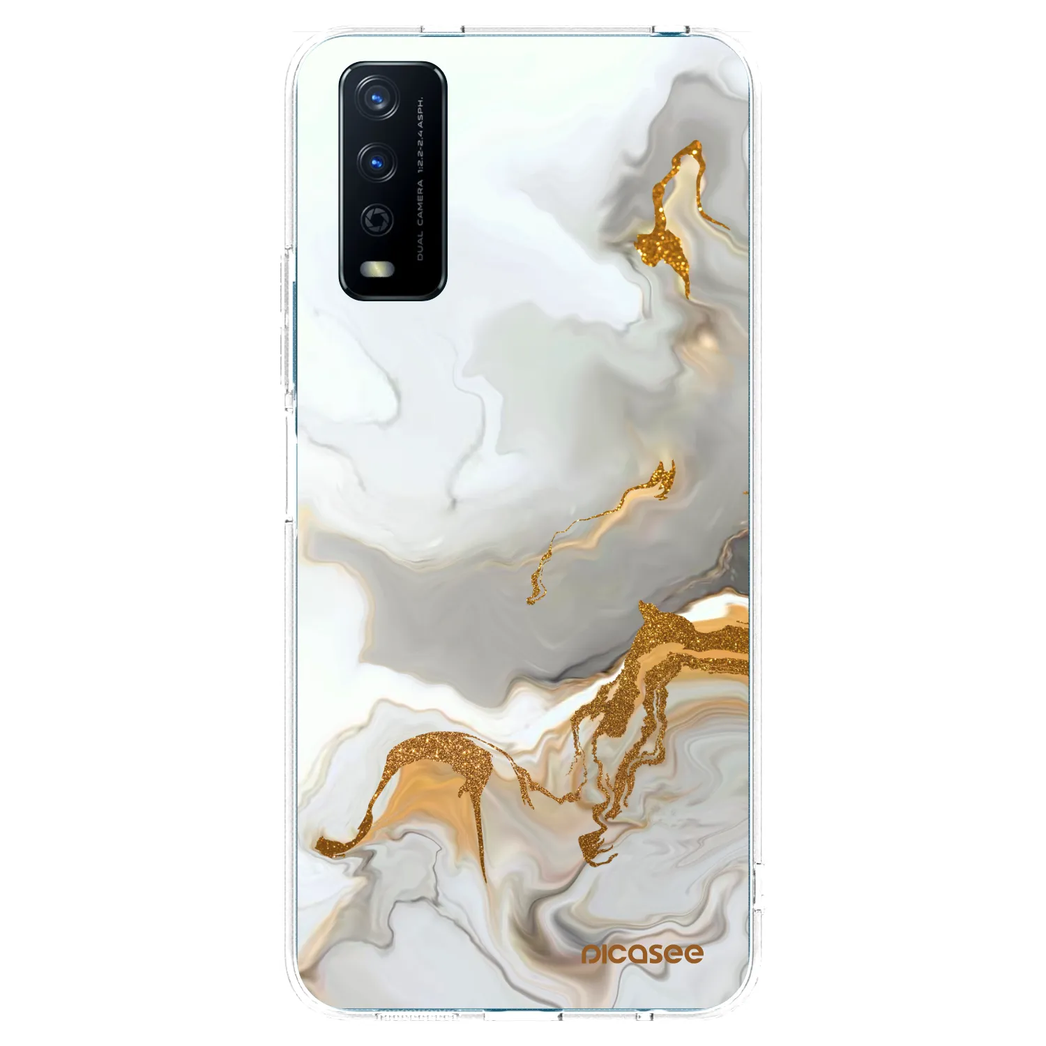 Picasee silikonska prozirna maskica za Vivo Y11s - Her