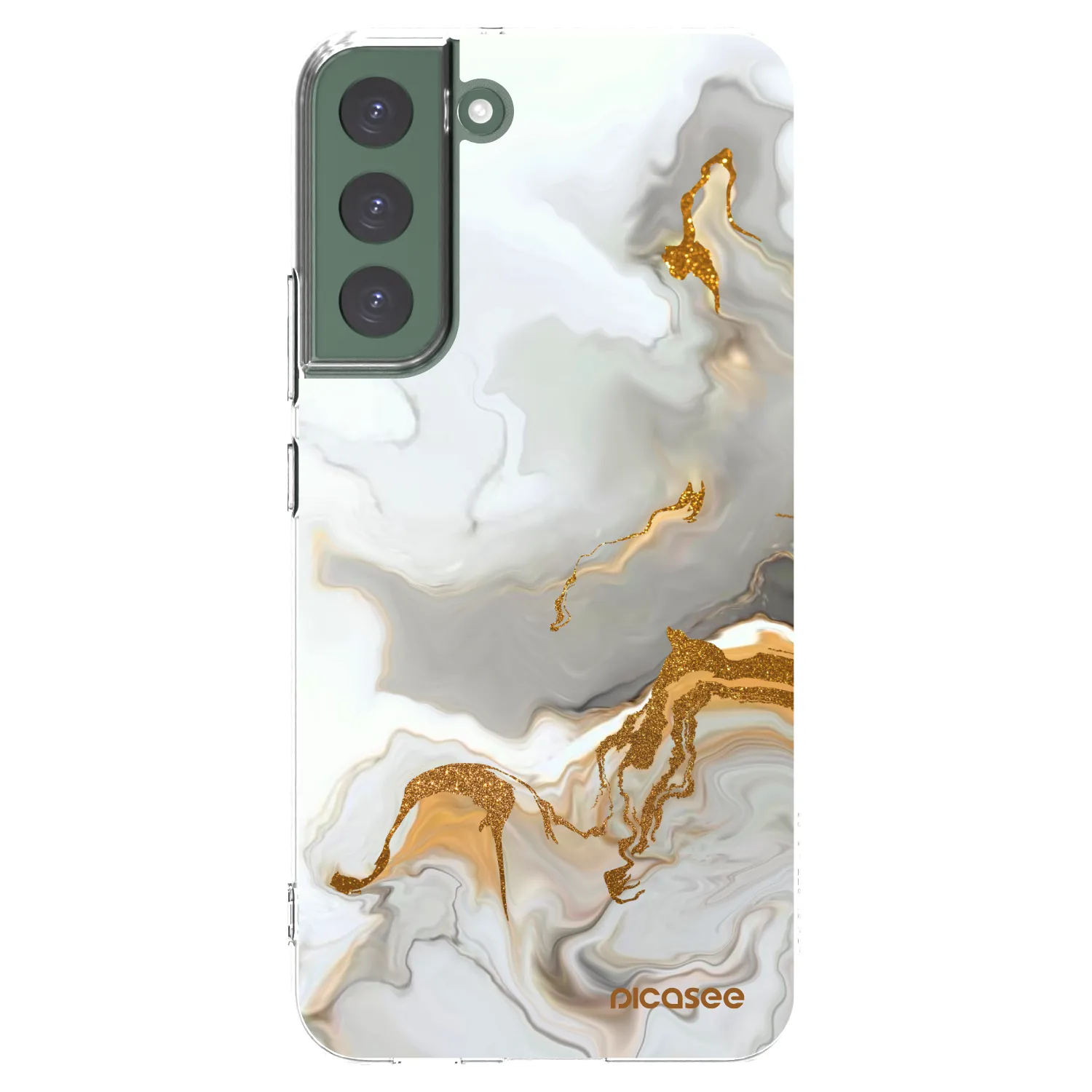 Picasee silikonska prozirna maskica za Samsung Galaxy S22+ 5G - Her