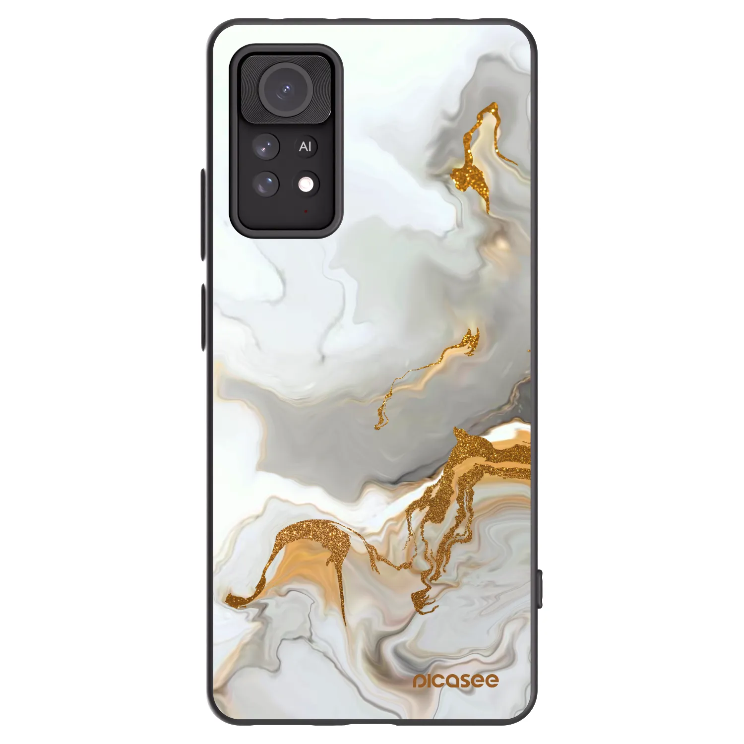 Picasee crna silikonska maskica za Xiaomi Redmi Note 11 Pro - Her