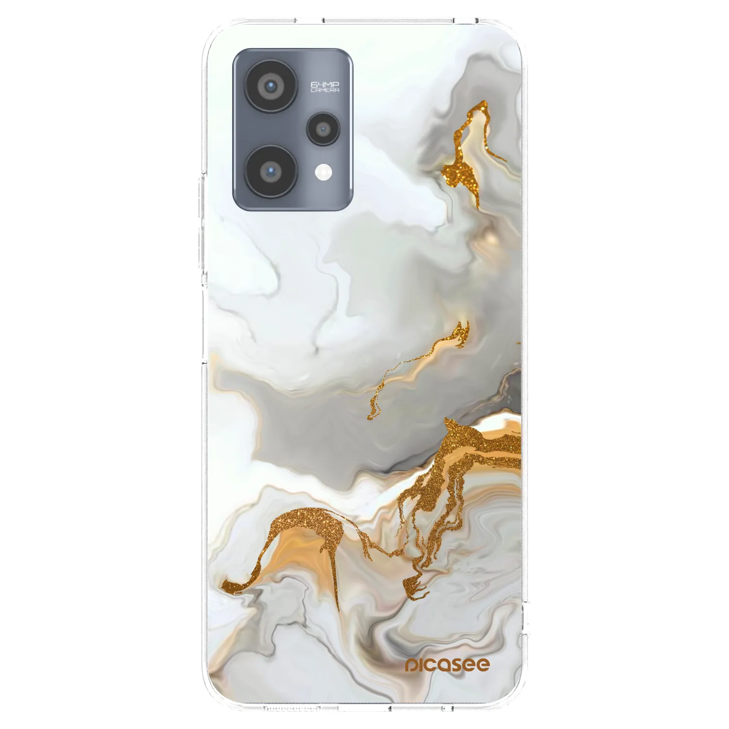 Picasee silikonska prozirna maskica za Realme 9 Pro 5G - Her