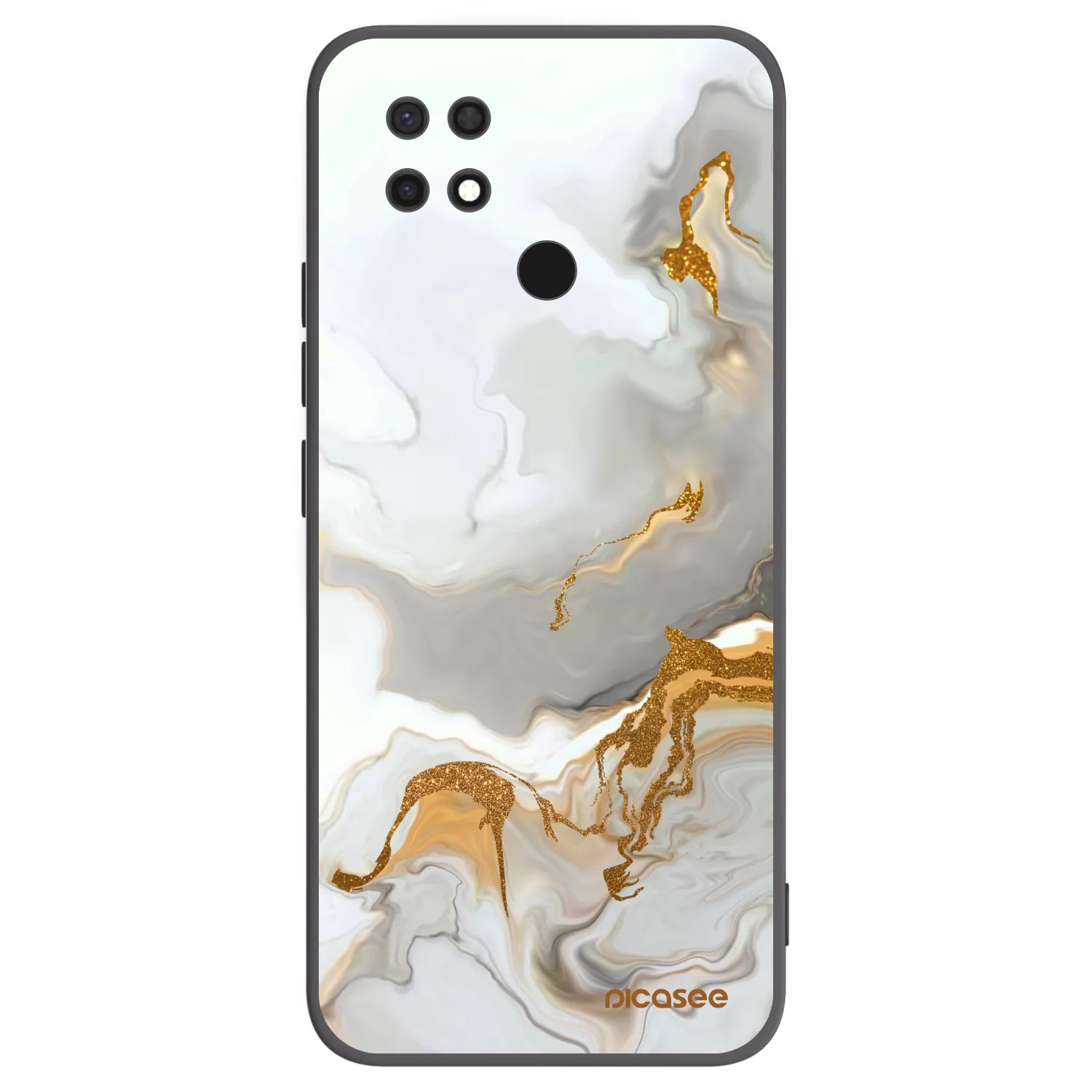 Picasee crna silikonska maskica za Xiaomi Redmi 10C - Her