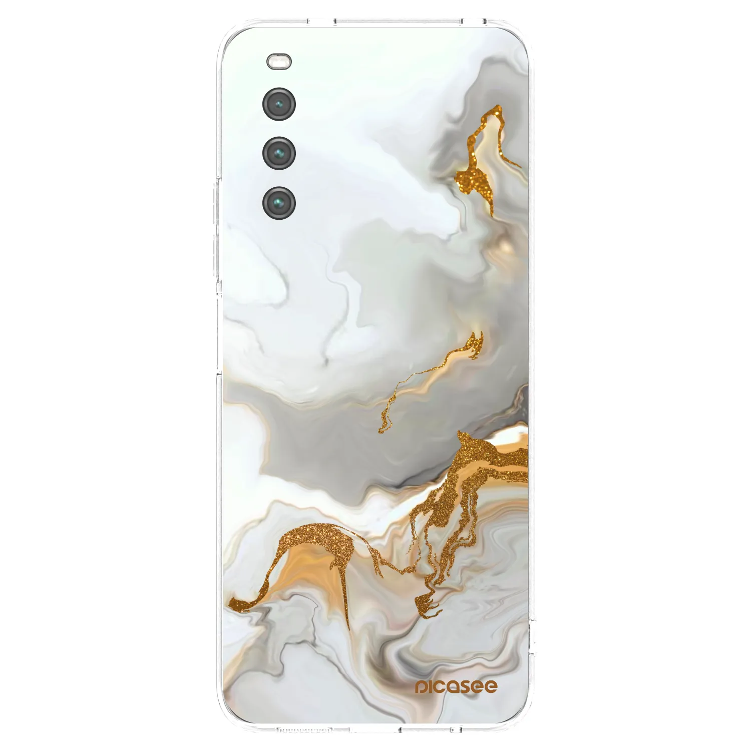 Picasee silikonska prozirna maskica za Sony Xperia 10 IV 5G - Her