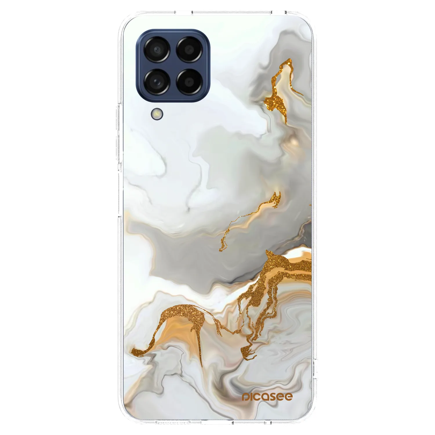 Picasee silikonska prozirna maskica za Samsung Galaxy M53 5G - Her