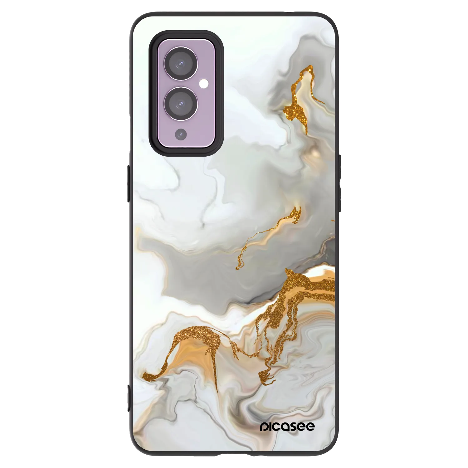 Picasee crna silikonska maskica za OnePlus 9 - Her