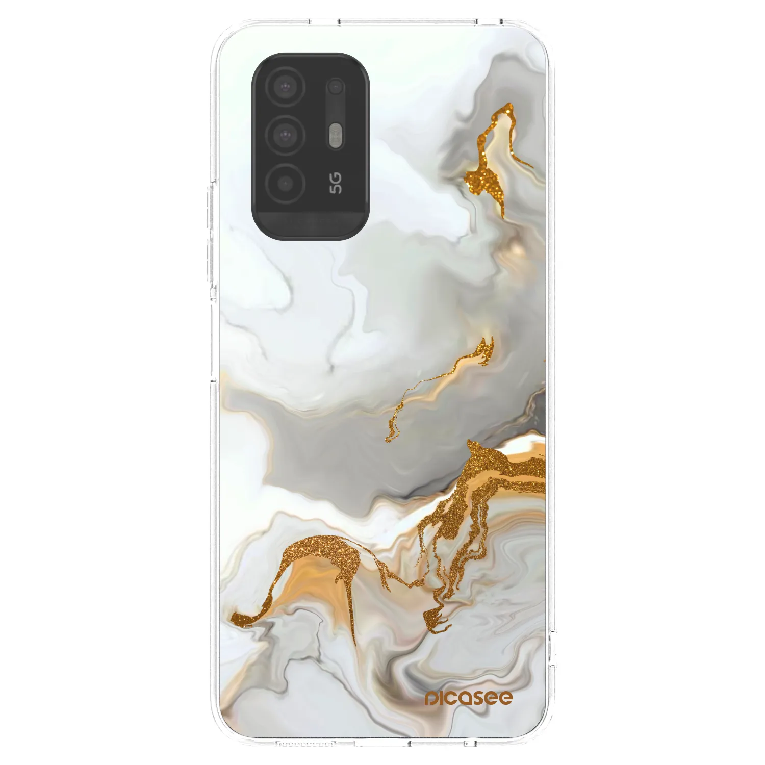 Picasee silikonska prozirna maskica za OPPO A94 5G - Her