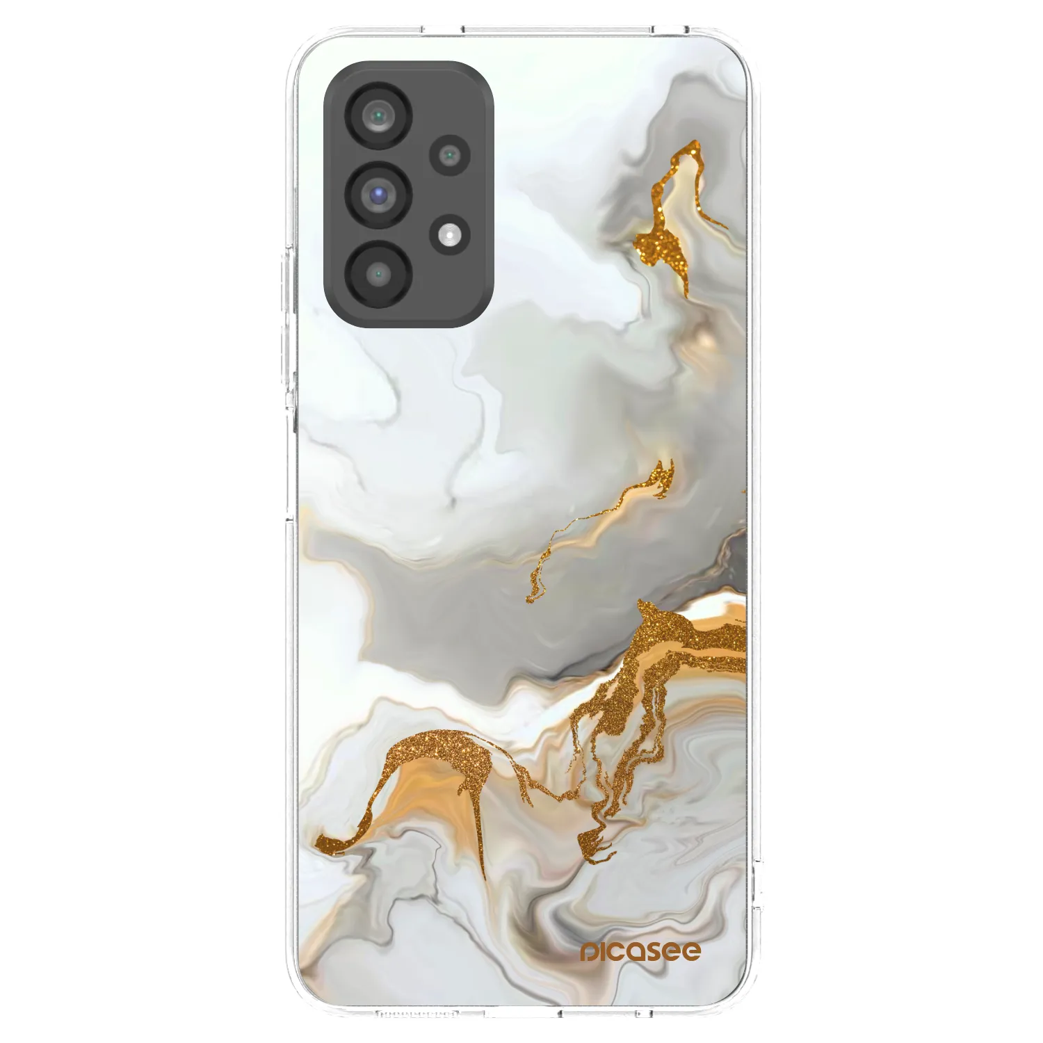 Picasee silikonska prozirna maskica za Samsung Galaxy A73 5G - Her