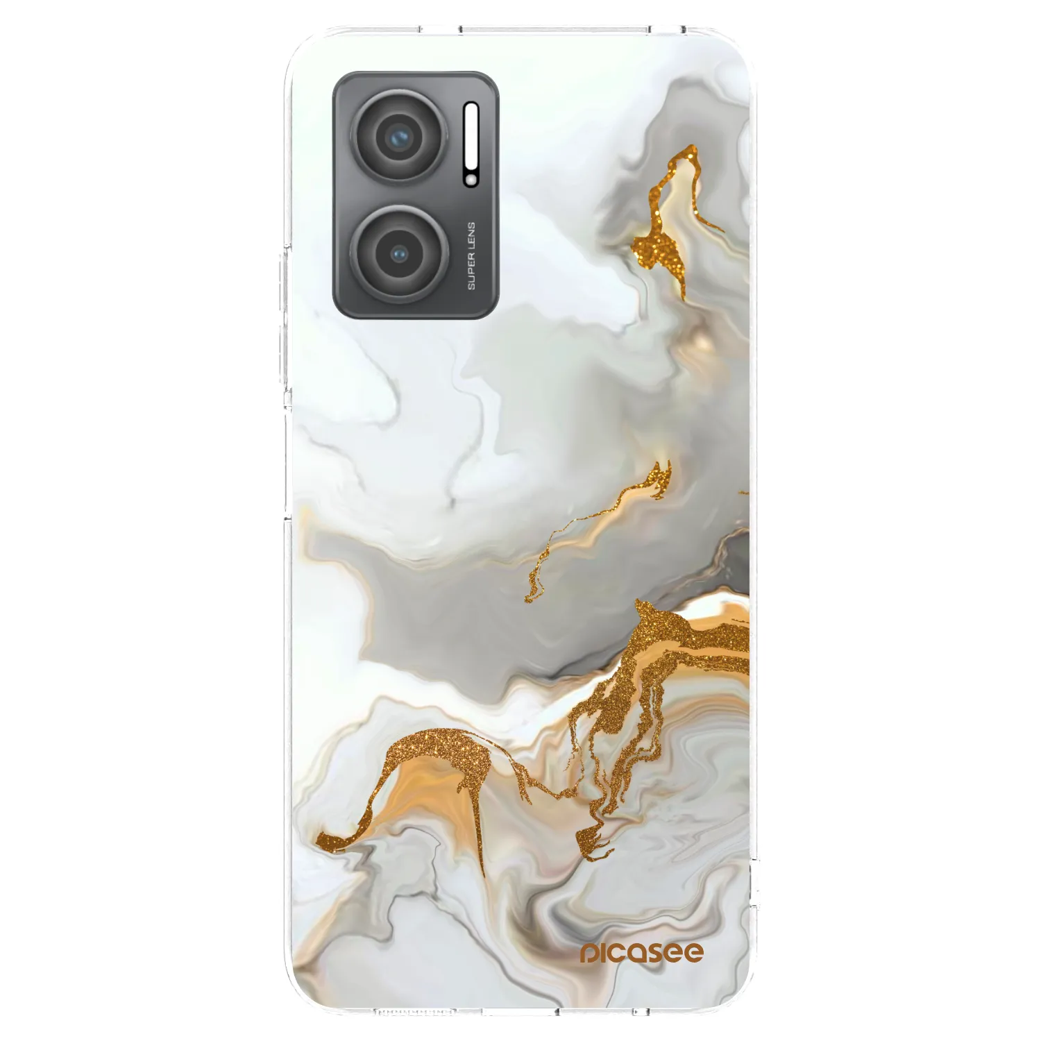 Picasee silikonska prozirna maskica za Xiaomi Redmi 10 5G - Her
