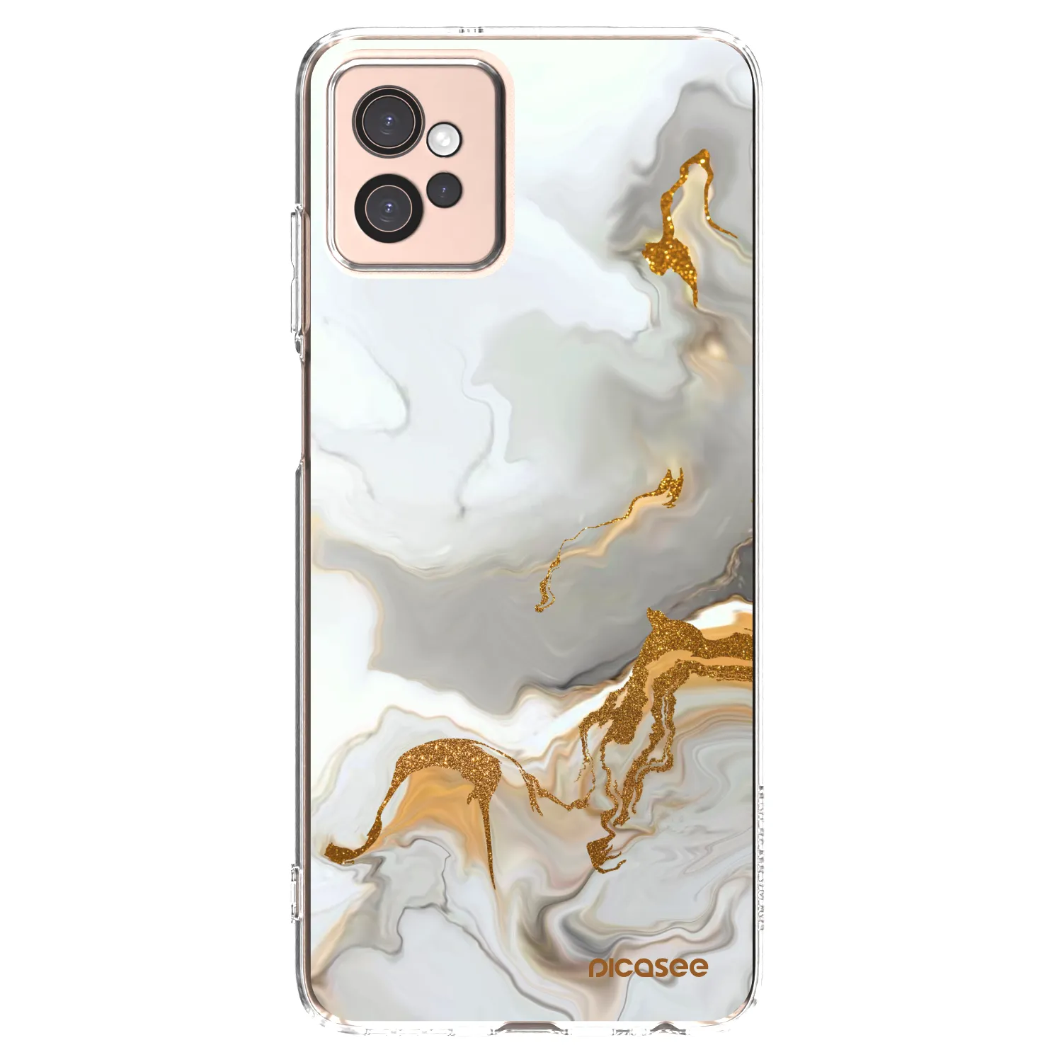 Picasee silikonska prozirna maskica za Motorola Moto G32 - Her