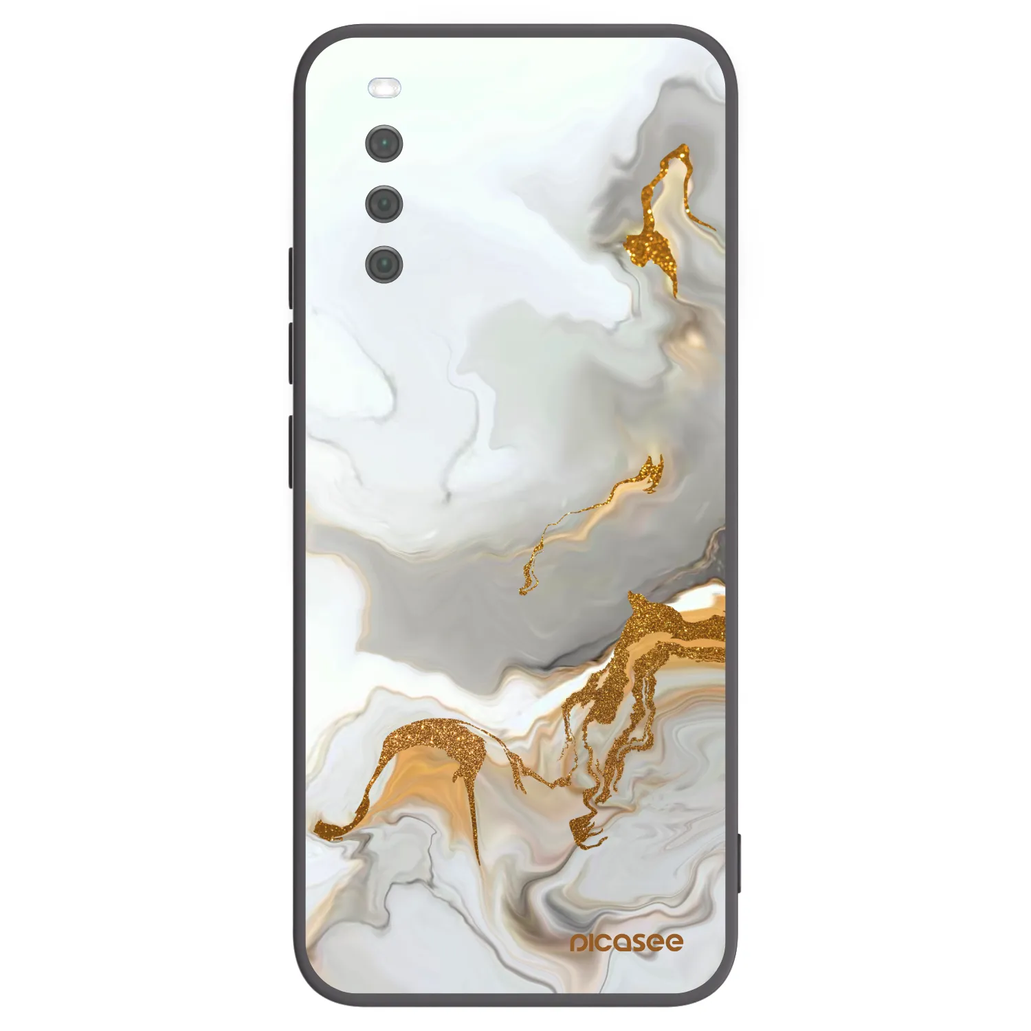 Picasee crna silikonska maskica za Sony Xperia 10 III - Her
