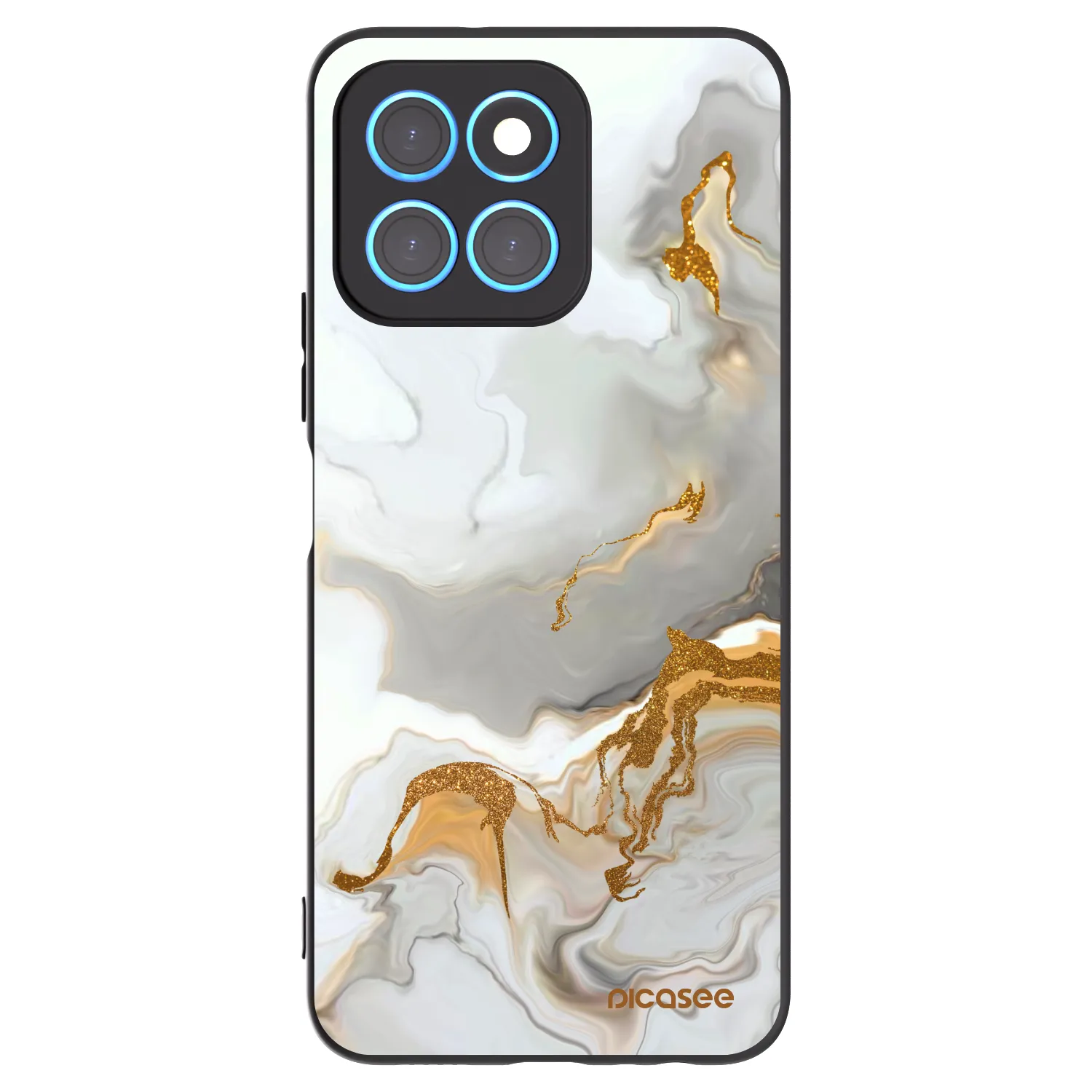 Picasee crna silikonska maskica za Honor X6 - Her