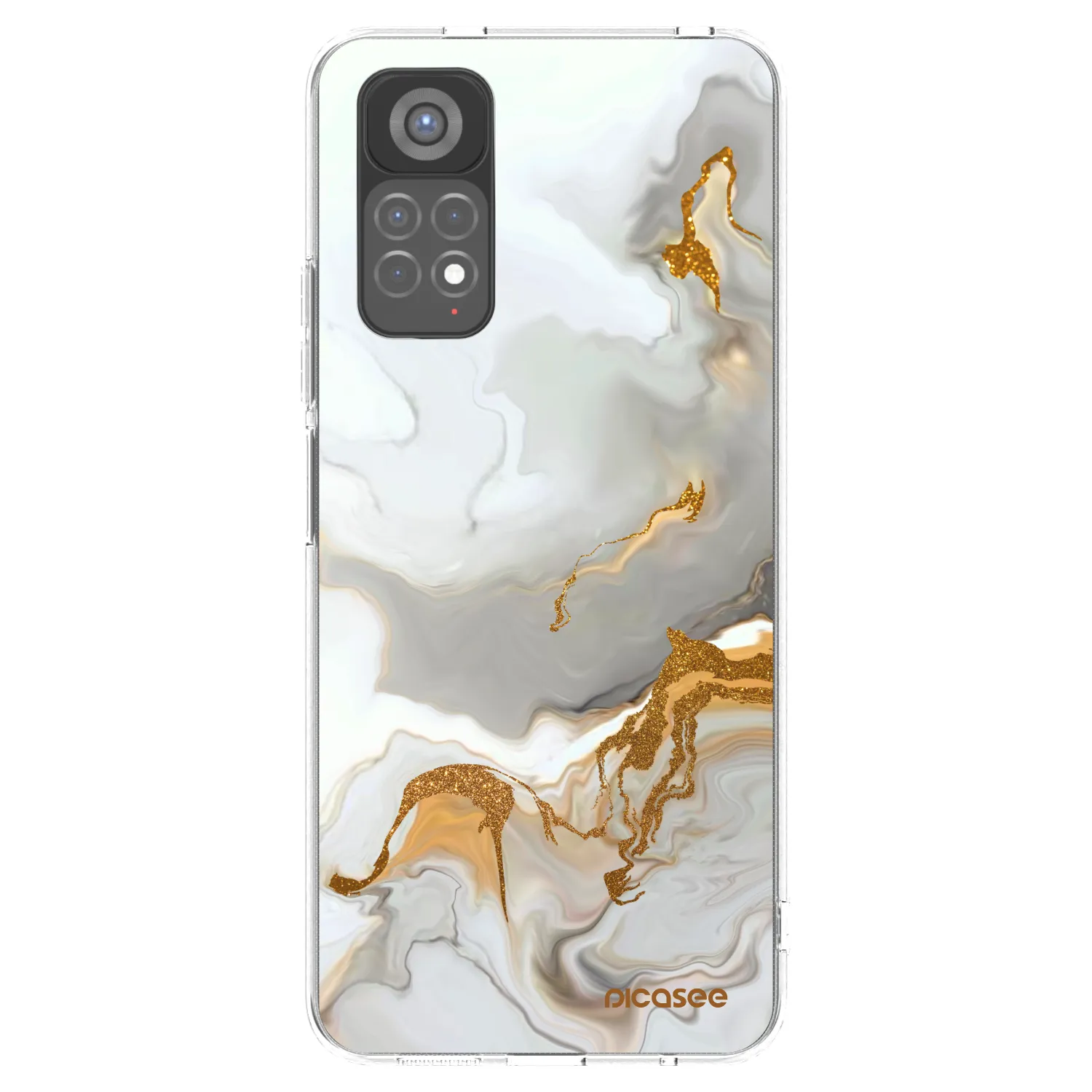 Picasee silikonska prozirna maskica za Xiaomi Redmi Note 11S 5G - Her