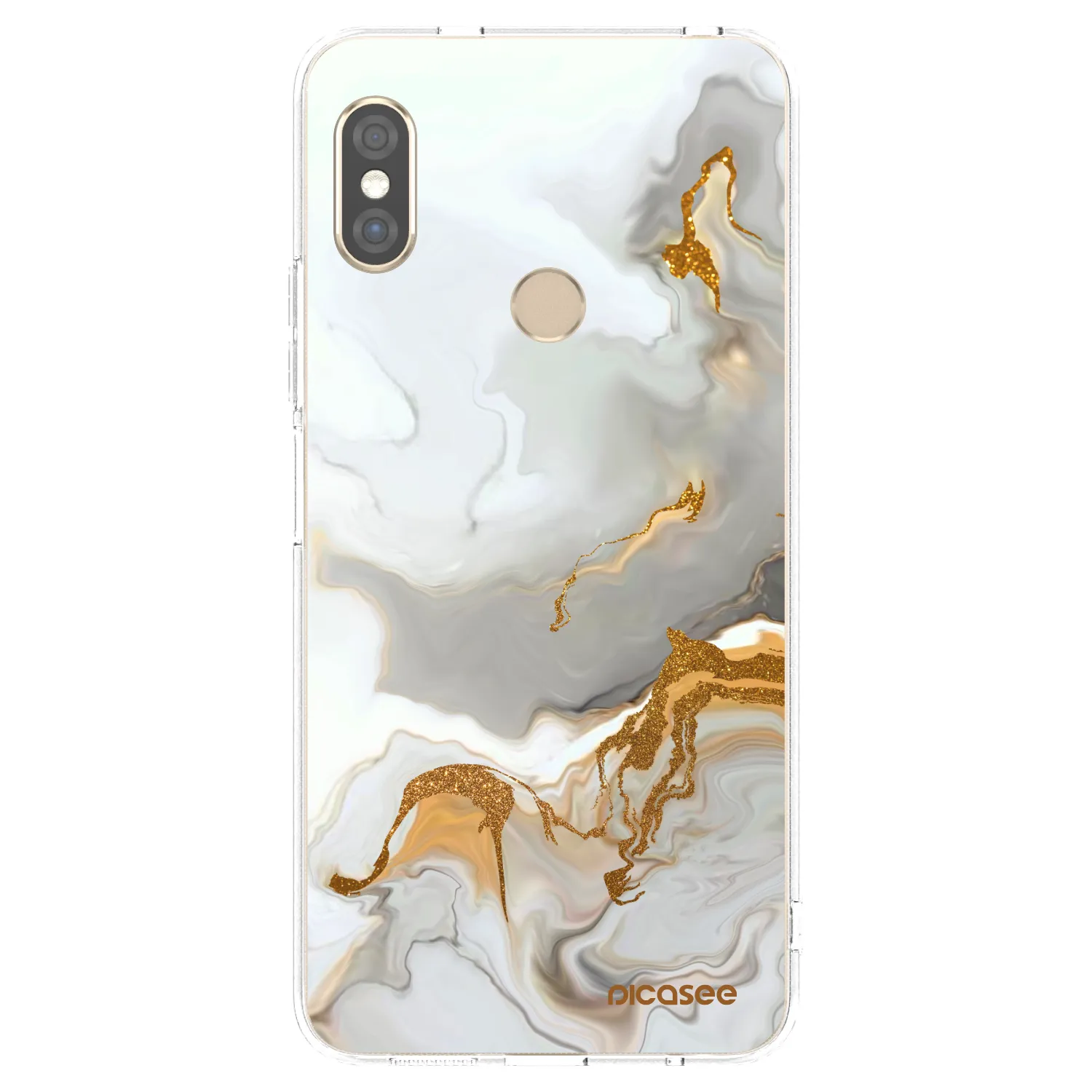 Picasee silikonska prozirna maskica za Xiaomi Redmi Note 5 Global - Her