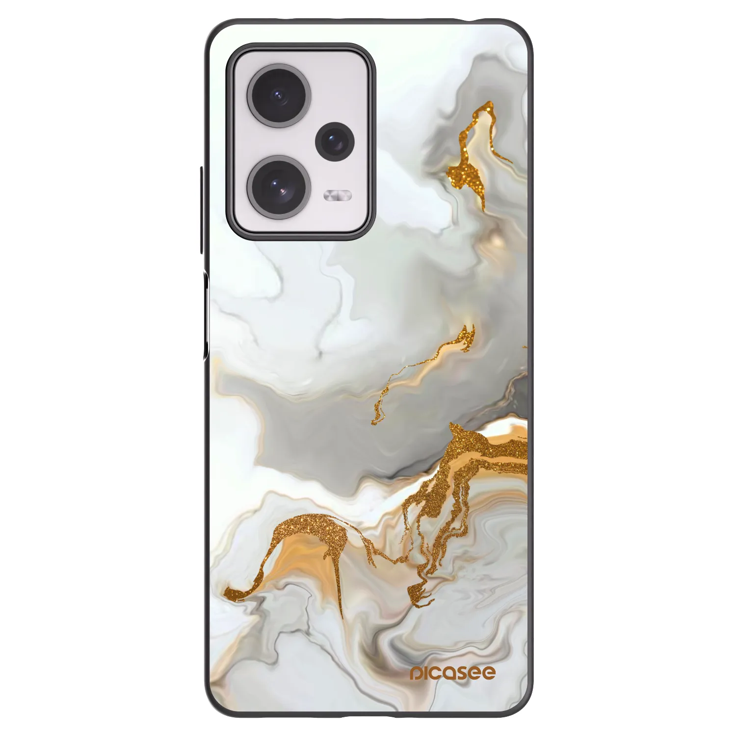Picasee crna silikonska maskica za Xiaomi Redmi Note 12 Pro+ 5G - Her