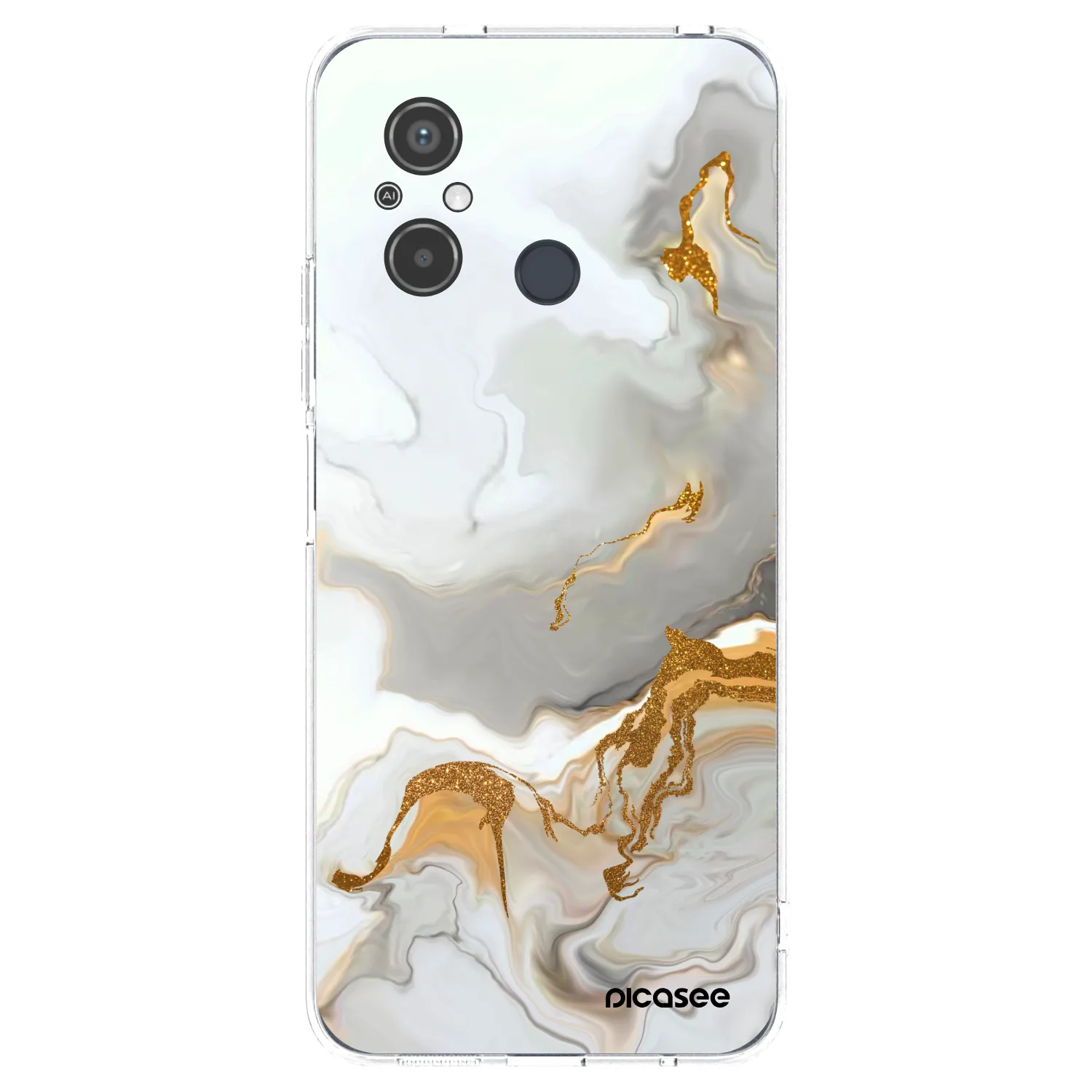 Picasee silikonska prozirna maskica za Xiaomi Redmi 12C - Her
