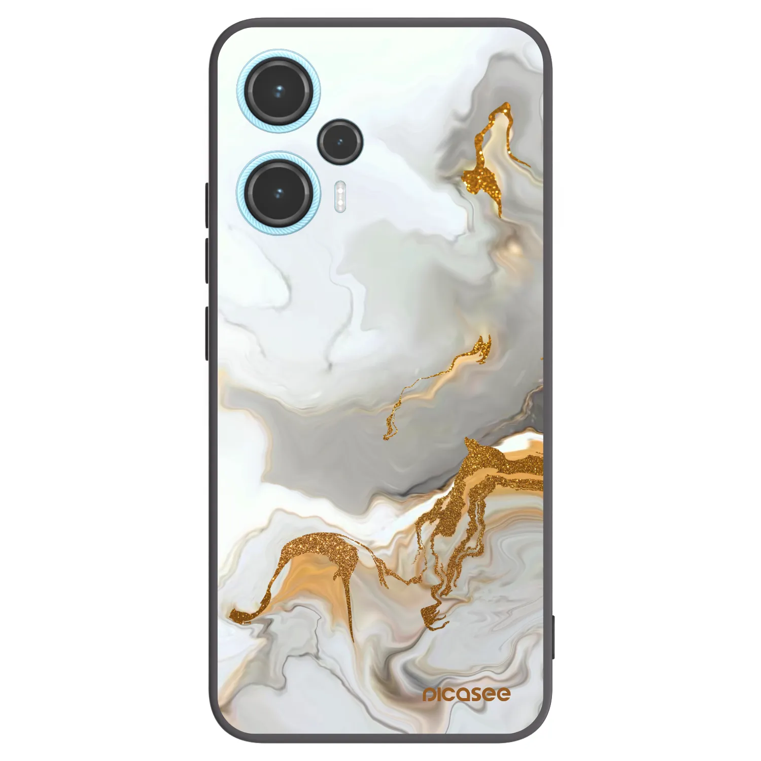 Picasee crna silikonska maskica za Xiaomi Poco F5 - Her