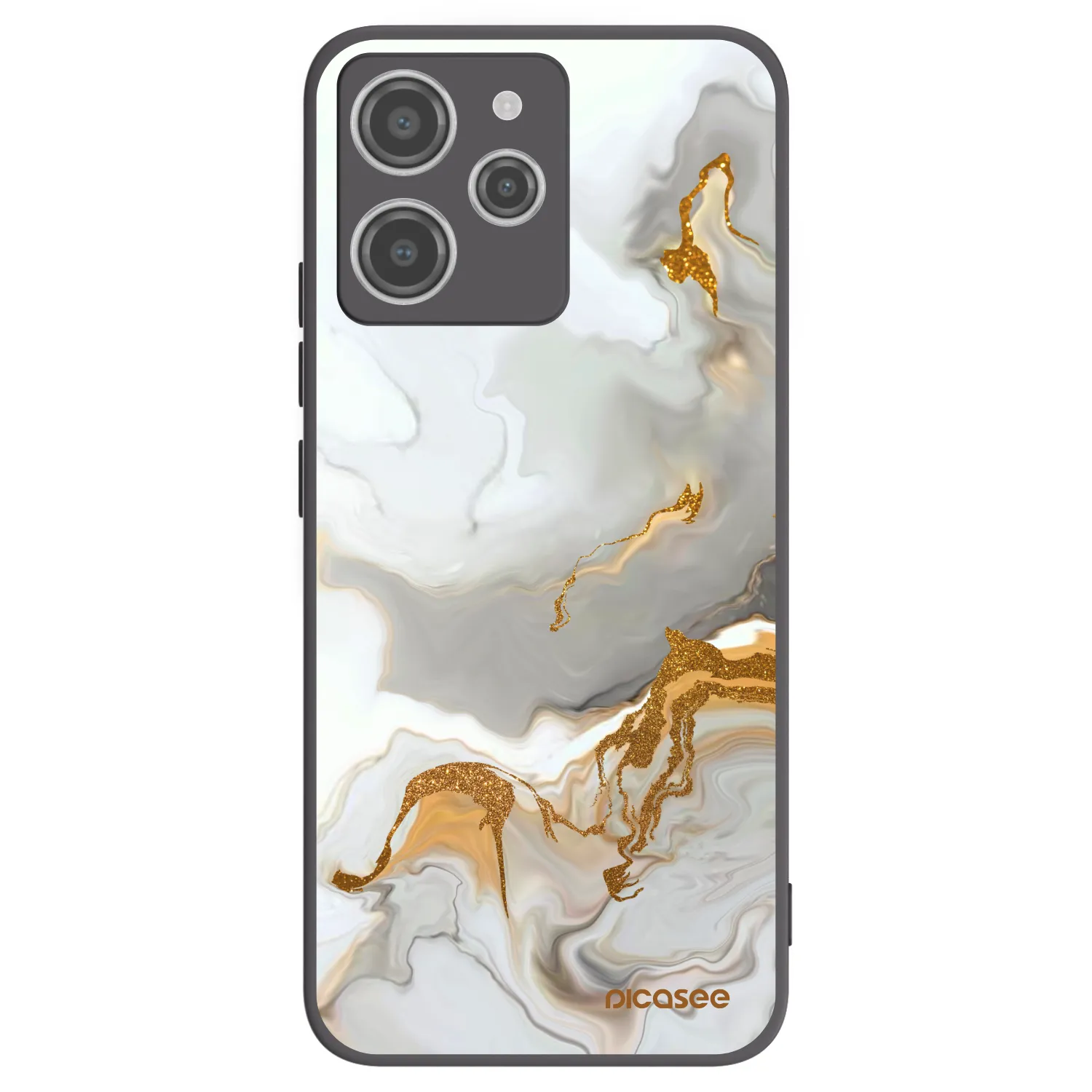 Picasee crna silikonska maskica za Xiaomi Redmi 12 4G - Her