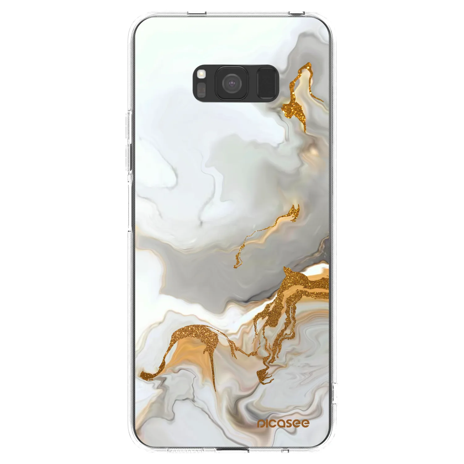 Picasee silikonska prozirna maskica za Samsung Galaxy S8 G950F - Her