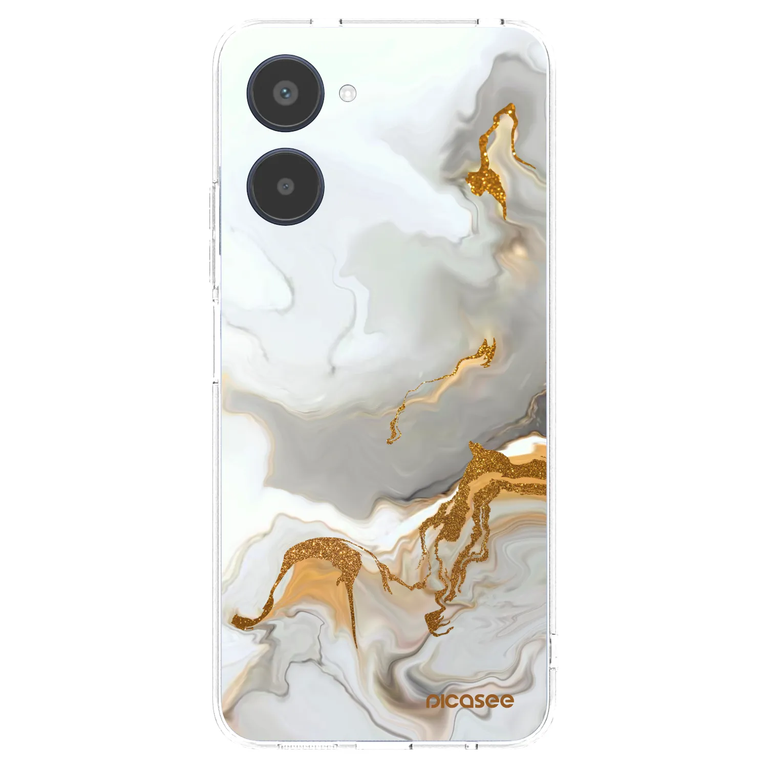 Picasee silikonska prozirna maskica za Realme 10 4G - Her