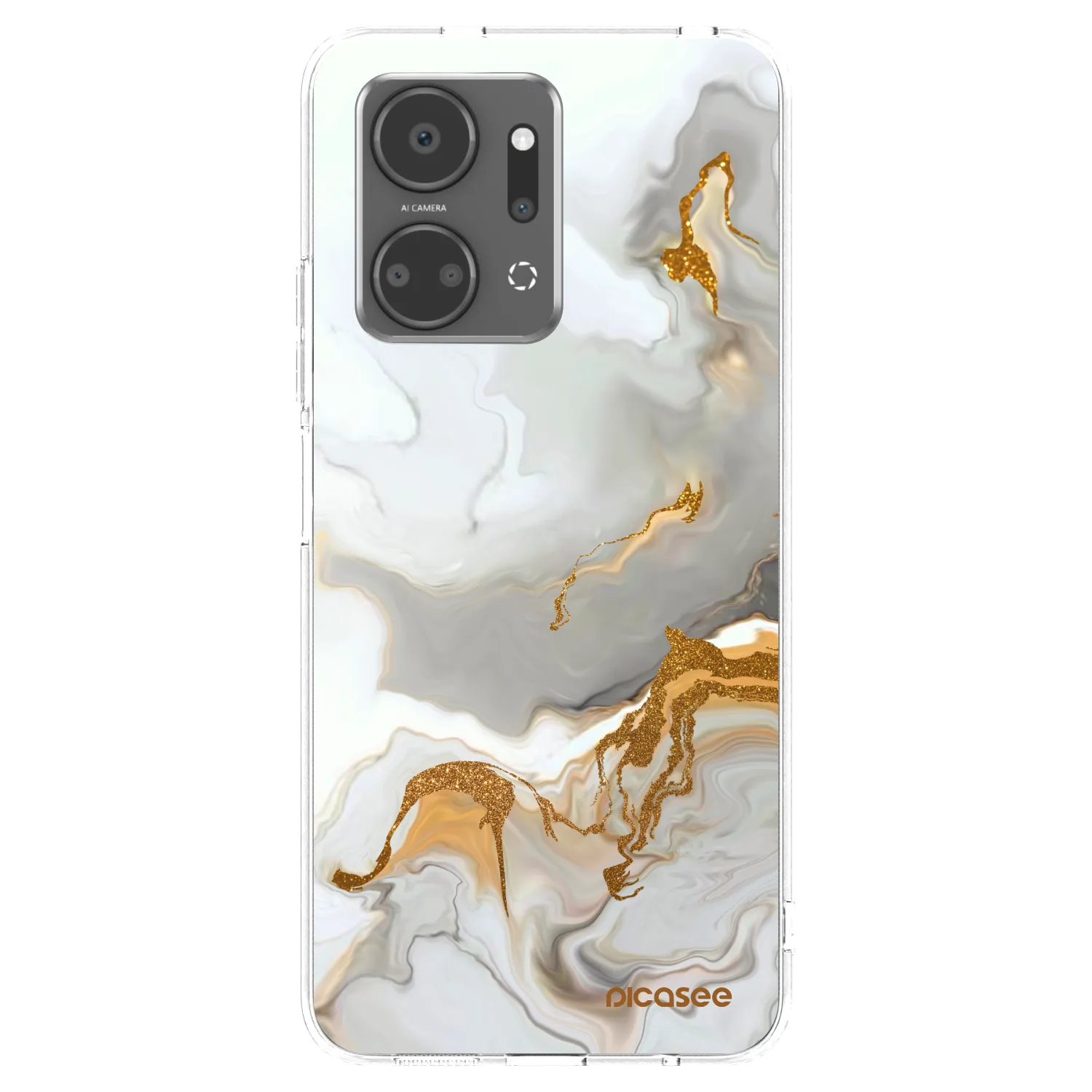 Picasee silikonska prozirna maskica za Honor X7a - Her
