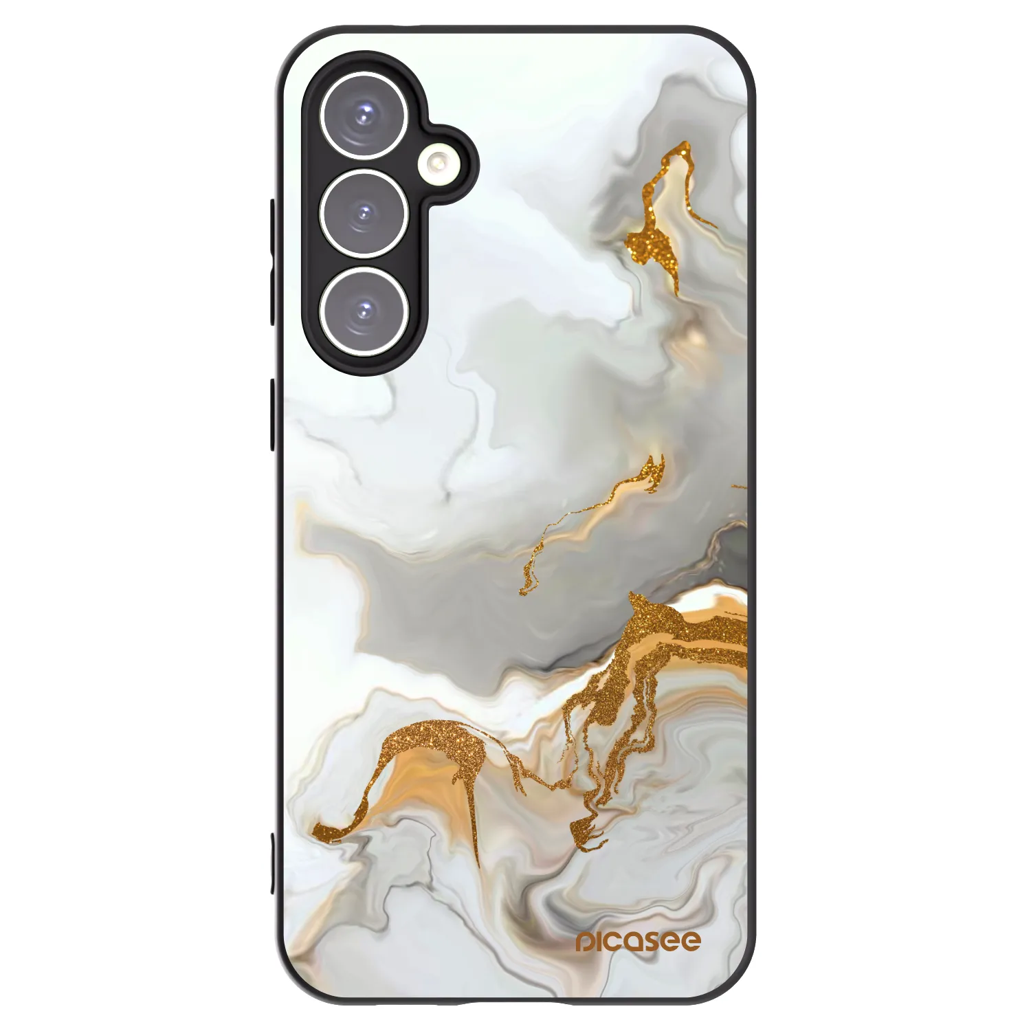 Picasee crna silikonska maskica za Samsung Galaxy S23 FE S711B - Her